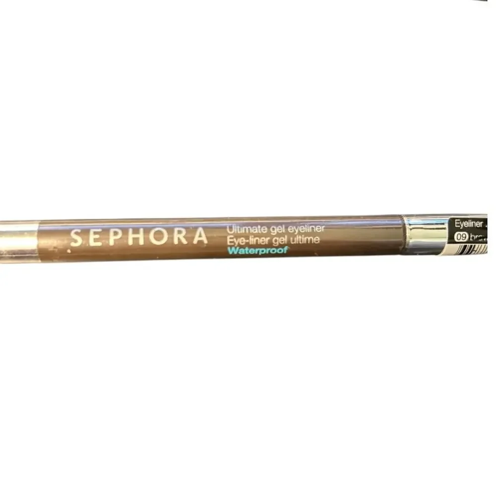 NEW SEPHORA COLLECTION Ultimate Gel Waterproof Eyeliner Pencil Matte Brown #9